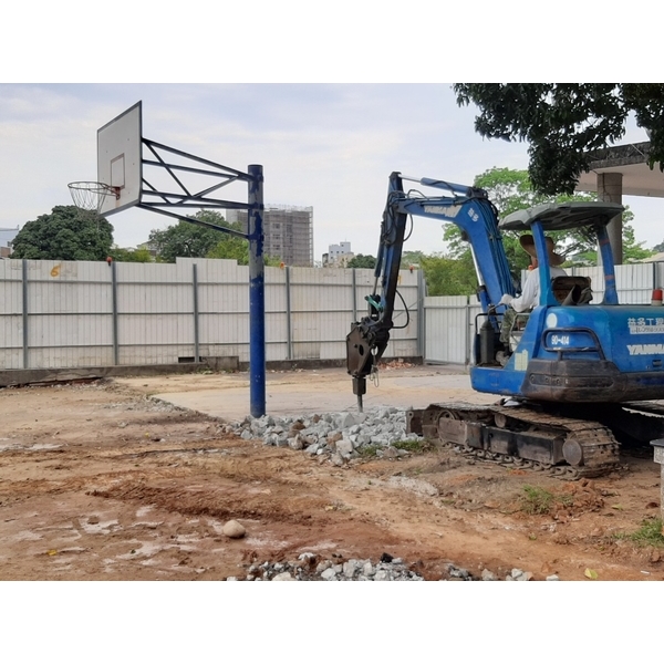 籃球場及排球場重建 籃球場及排球場重建-麗君室內裝修設計工程有限公司