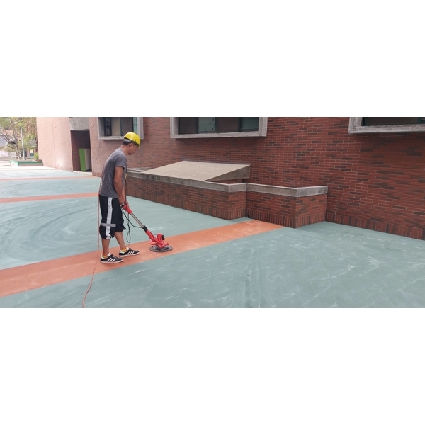 彩砂地坪施工工程