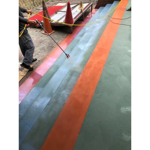 彩砂地坪施工工程