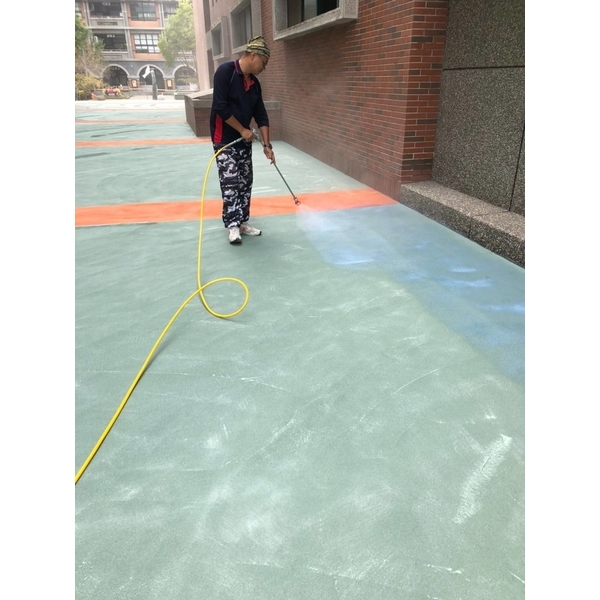 彩砂地坪施工工程