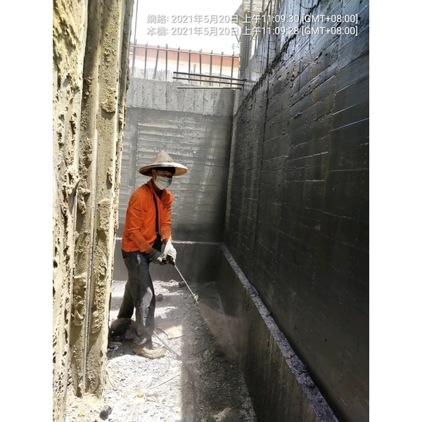 建案公寓基礎地下室回填面-防水工程-麗君室內裝修設計工程有限公司