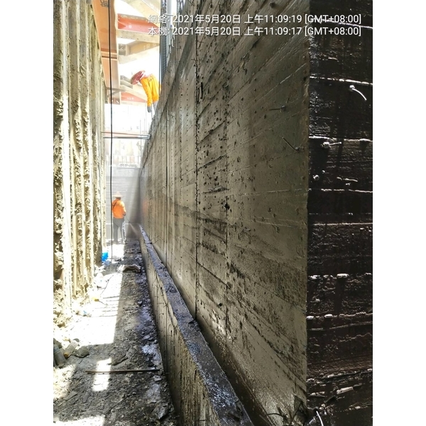 建案公寓基礎地下室回填面-防水工程-麗君室內裝修設計工程有限公司