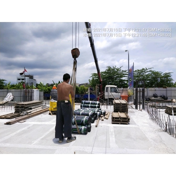 地下室外牆回填面鋪設熱熔式防水毯,麗君室內裝修設計工程有限公司