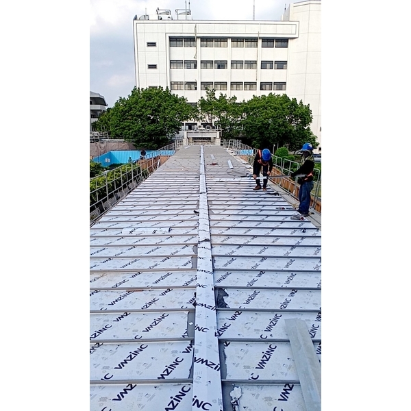 林口台電-鈦鋅板按裝-青葉金屬有限公司