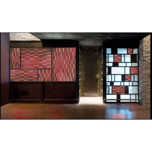 義大利威尼斯彩色島手工玻璃　牆面裝置藝術 , 富田光電有限公司