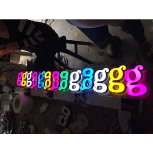 精品迷你發光字 , 利虹光電廣告設計社