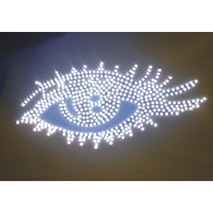 帆布、無接縫LED沖孔 , 利虹光電廣告設計社