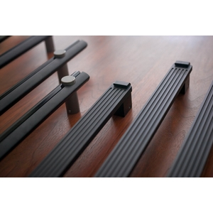 豎琴採用全霧面噴砂之表面處理 , 立督科技股份有限公司