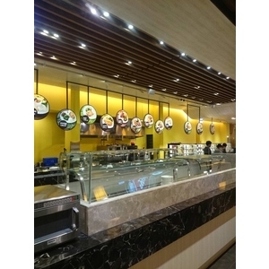 金屬木紋格柵天花