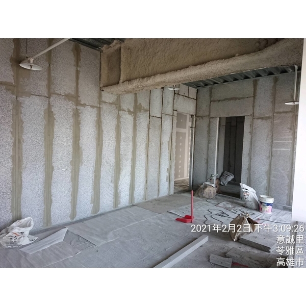陶粒板隔間及輕質灌漿牆工程