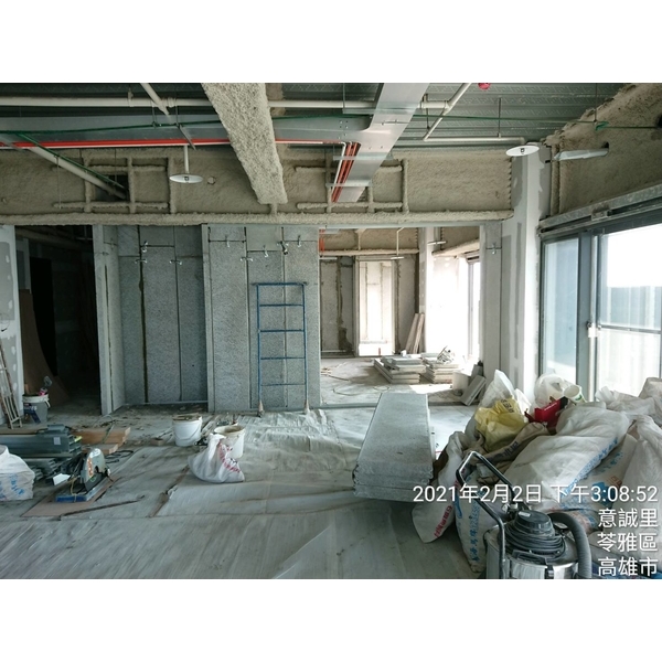 陶粒板隔間及輕質灌漿牆工程
