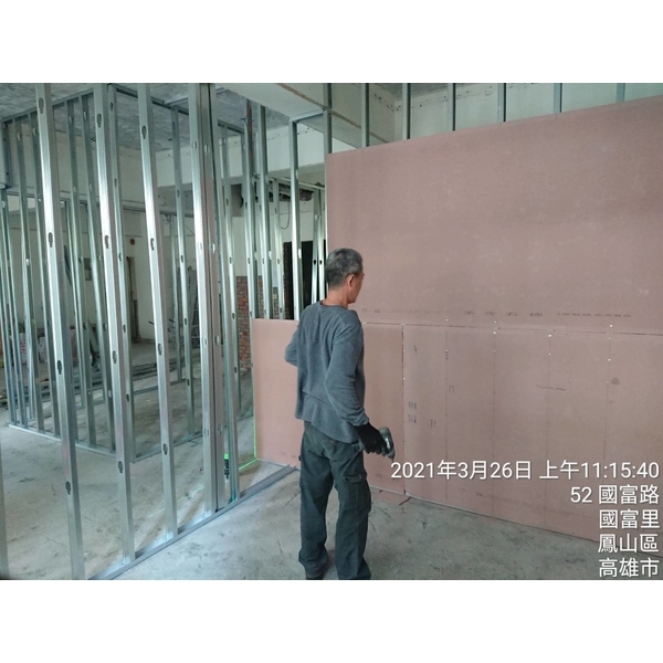 陶粒板隔間及輕質灌漿牆工程