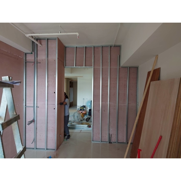 輕隔間及灌漿工程