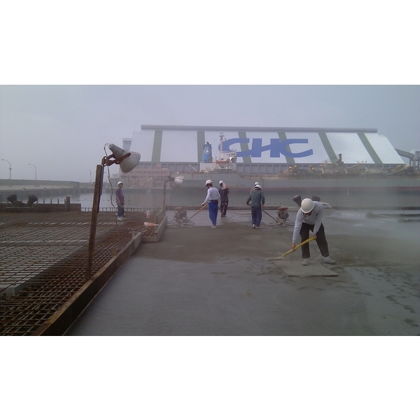 金鋼砂地坪(國產實業台北港碼頭),一虢有限公司