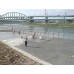 整體粉光(花博彩虹碼頭拍漿,刷毛) - 一虢有限公司