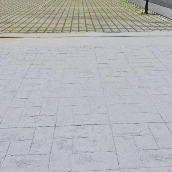 壓花地坪 (林口美國學校),一虢有限公司