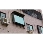 4樓陽台凸窗  景觀固定窗 - 禾信鋼鋁門窗