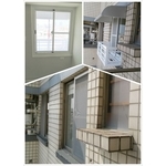 氣密窗 舊換新 乾式施工+雨遮及花架 - 禾信鋼鋁門窗