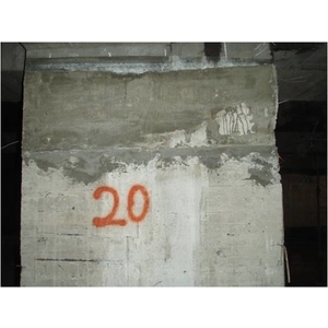 打柱頭封模灌漿