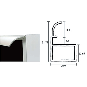 窄鋁框F1H框 , 甲渥國際建材有限公司