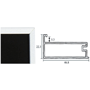 鋁框D框3mm , 甲渥國際建材有限公司