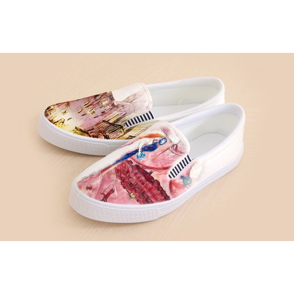 帆布鞋印刷彩繪,靚彩數位彩繪有限公司