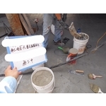 樓層接縫，塗佈滲透結晶材防水 - 謙丞工程有限公司