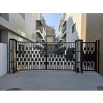 白鐵烤漆大門 - 瀚達實業社