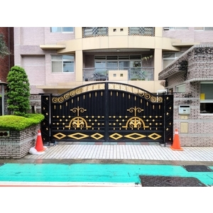 台北松江路-鍛造大門