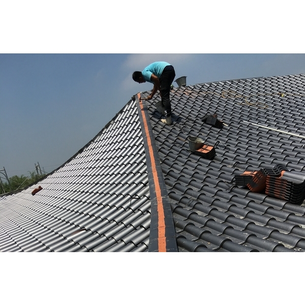 S型瓦 (銀磷色)-權威專業文化瓦企業社