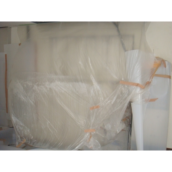 國稅局牆面切割前