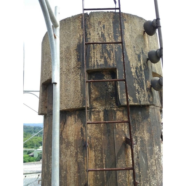 彰化縣大村煙囪拆除