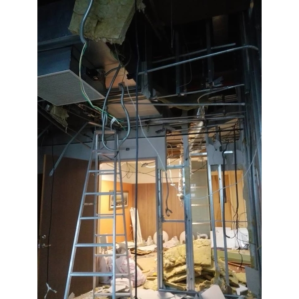 中國醫藥大樓健檢中心拆除