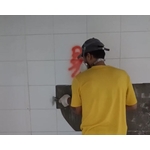 【勁猛工程行】∣中部拆除工程∣廚房牆面瓷磚剔除 - 勁猛工程行