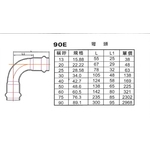 90E彎頭 , 星灃水電管件企業股份有限公司