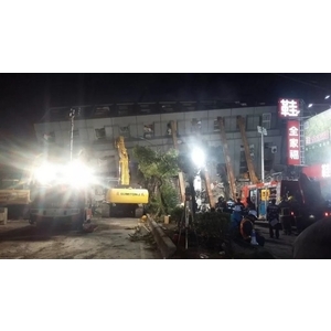 台南維冠金龍大樓倒塌救災-大樓拆除