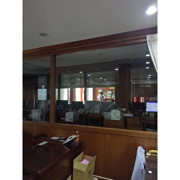 龍潭.南天宮-透氣防颱捲門窗