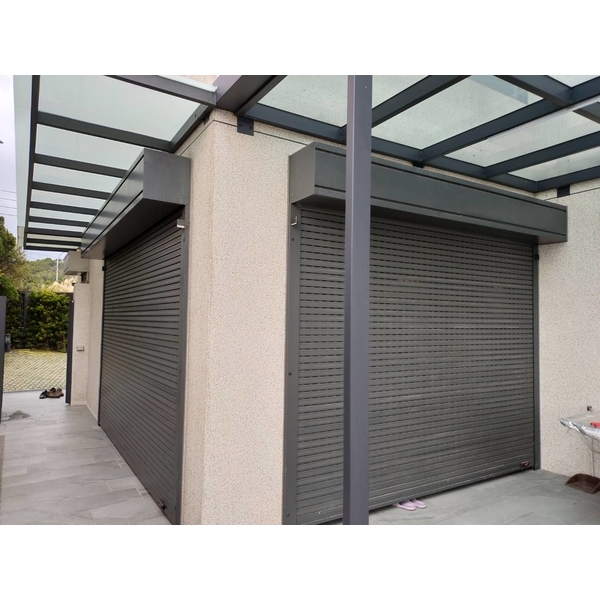 YC-40B透氣防颱捲門窗-岳進興金屬門窗有限公司