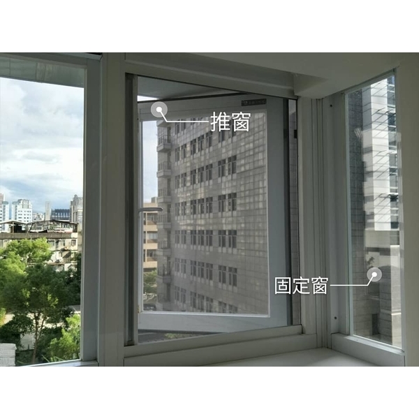 北市-信義路-固定觀景窗-富祥鋼鋁企業社