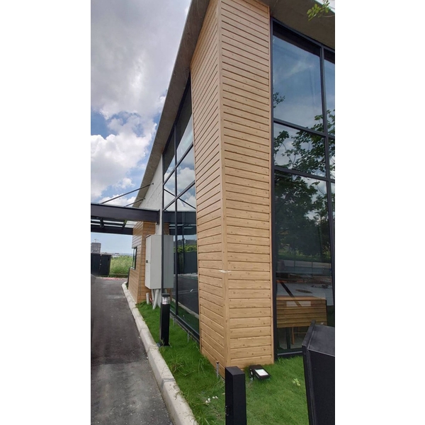 外牆包木紋企口板