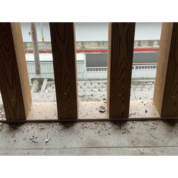 外牆木紋格柵-益祿裝潢有限公司