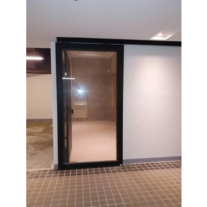 單向橫拉自動門