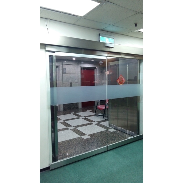 玻璃雙開自動門,極鑫自動門