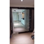 雙扇開單邊自動門 - 極鑫自動門