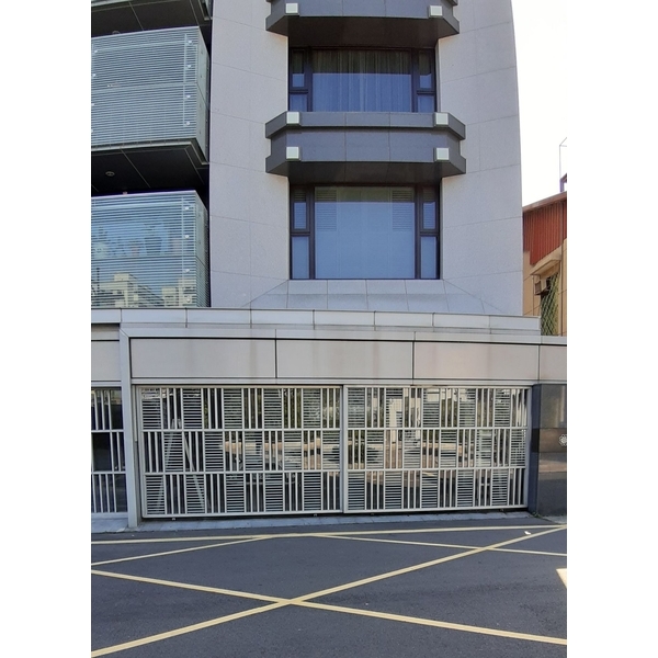 雙扇開單邊車道自動門,極鑫自動門