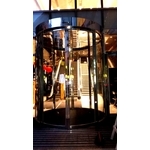 圓弧形雙開自動門