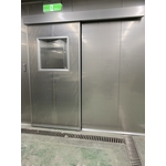 庫板單開自動門 - 極鑫自動門