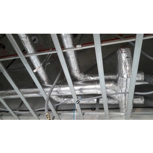 大樓冰水管路保溫