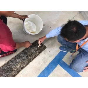 伸縮縫工程施工