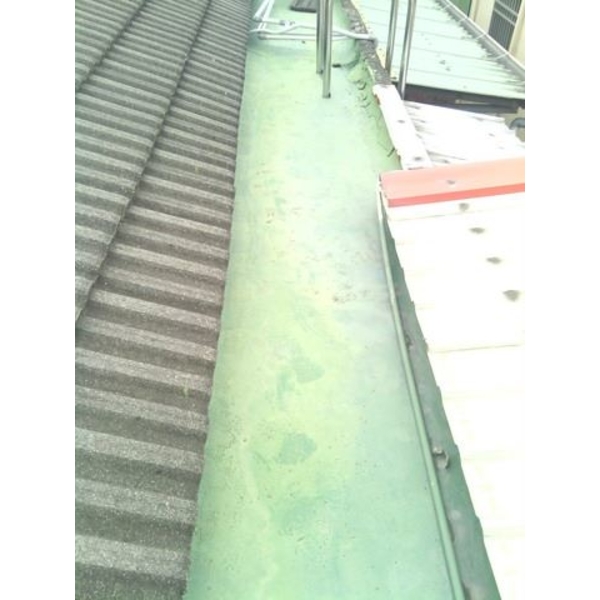 屋頂排水溝PU防水工程+水塔陽台PU保養